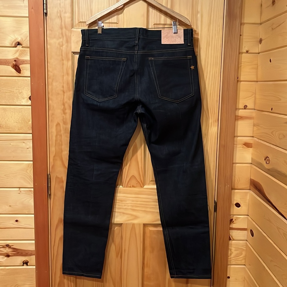 Brave Star - Slim Straight Raw Selvage Jeans - Size 36 - Made in USA